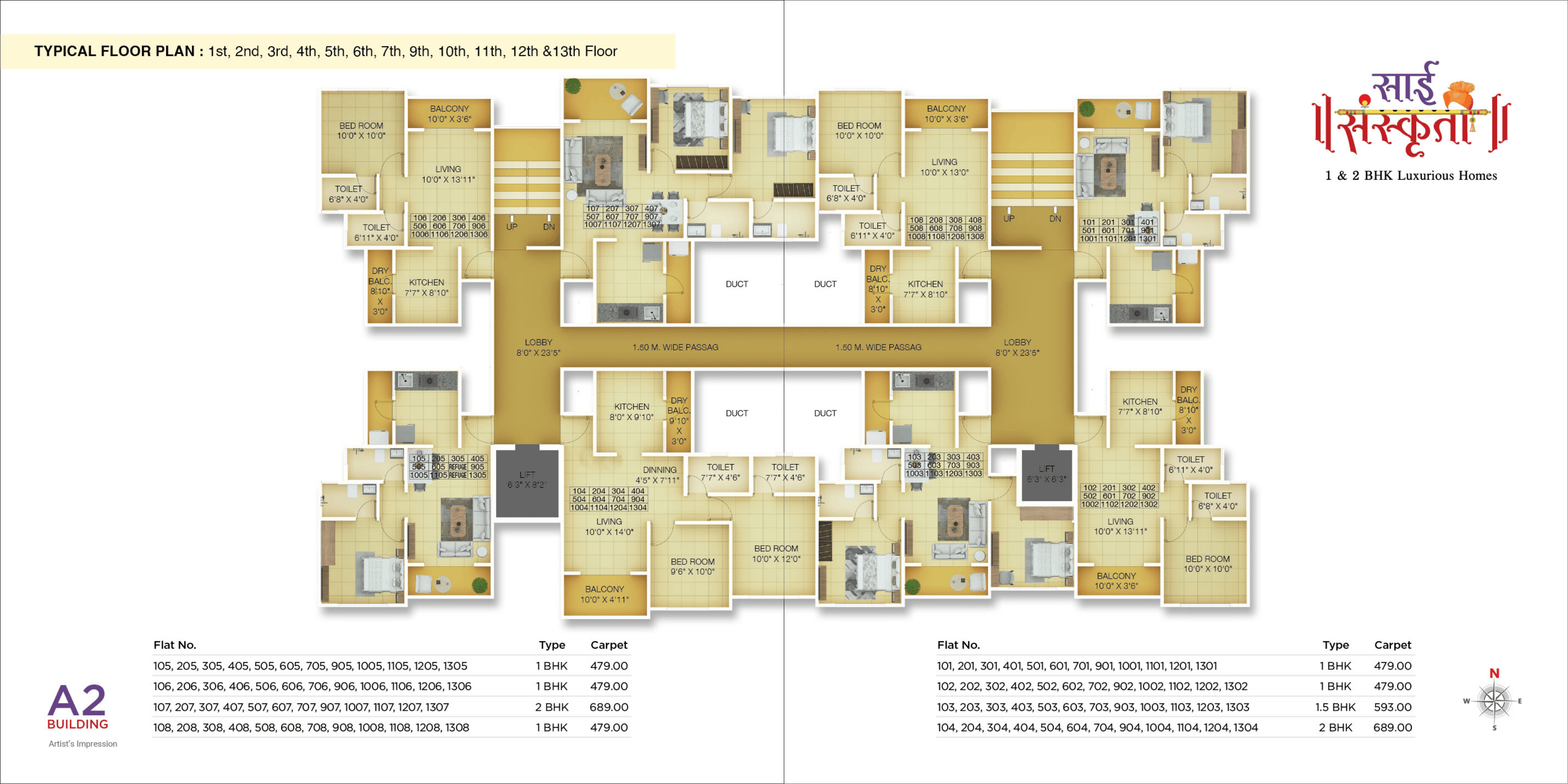 Sai Sanskruti Floor Plan