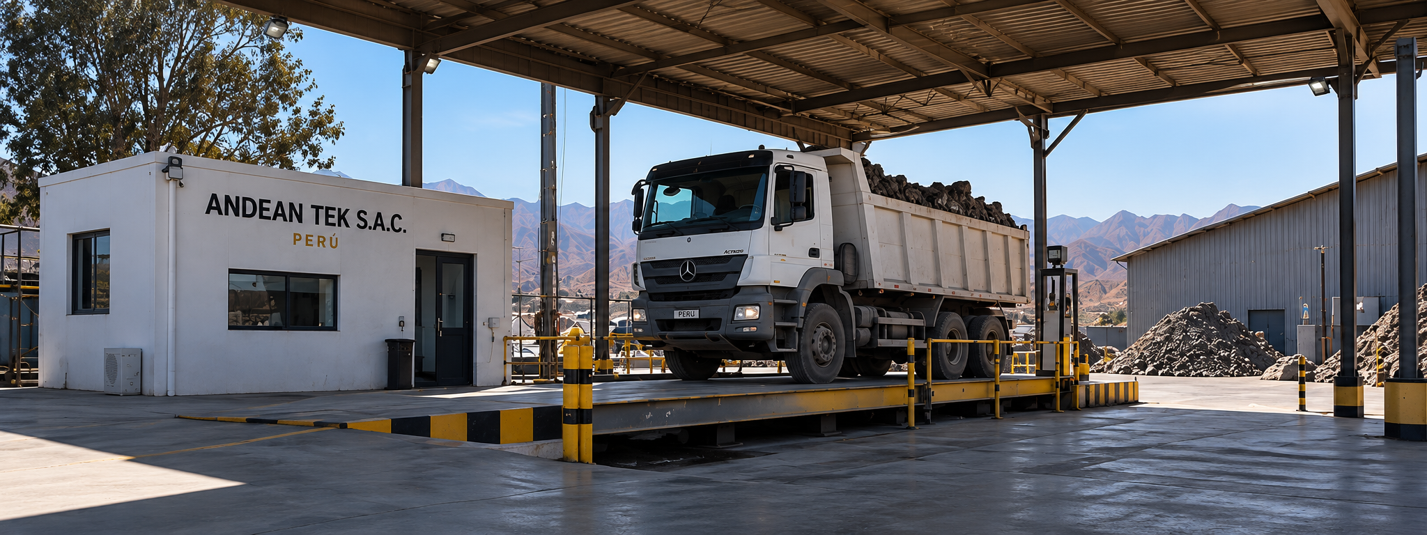 Andean Tek warehouse and weighbridge