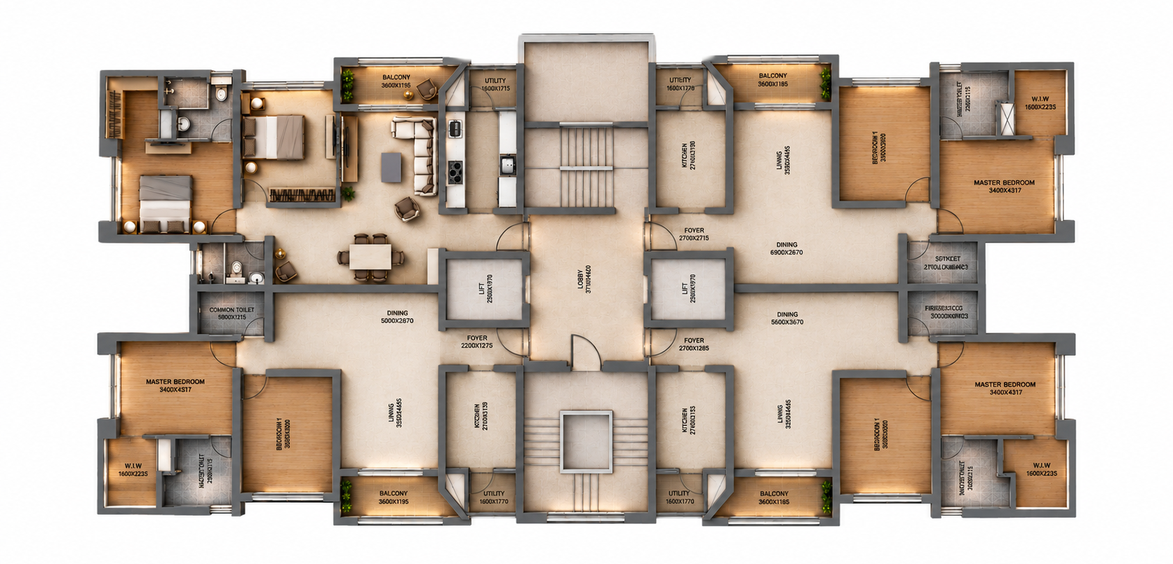 Garden Enclave Floor Plan